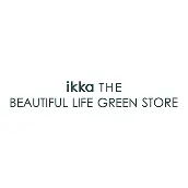 ikka THE BEAUTIFUL LIFE GREEN STORE ロゴ